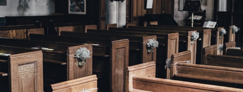 church pews