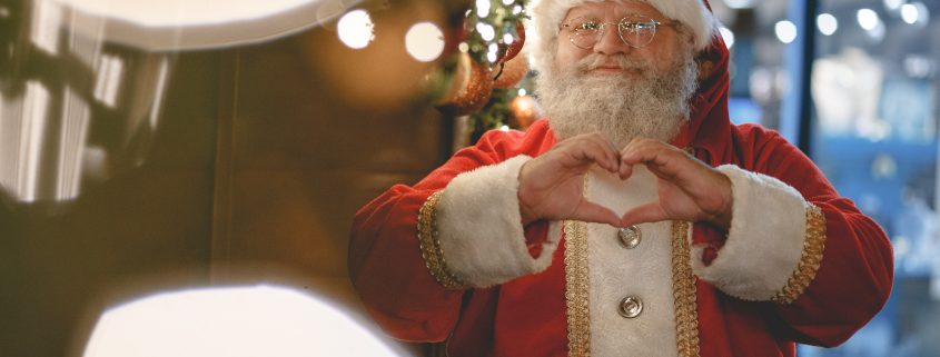 Santa with Heart