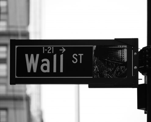 wall street sign