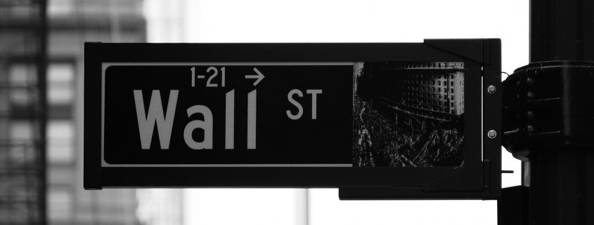 wall street sign