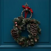 wreath on the door