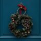 wreath on the door