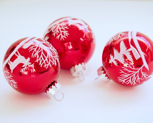 red ornaments Endow Iowa Tax Credit
