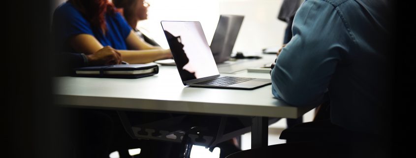 employees as a desk