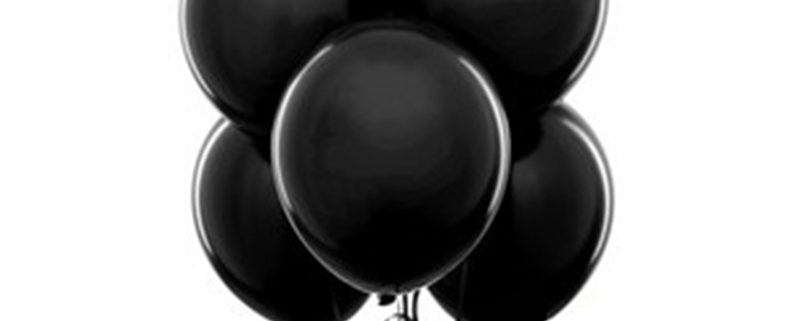 final resting place black balloons