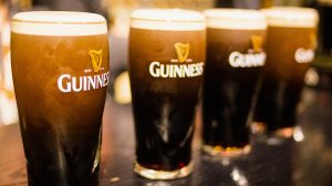 Glasses of Guinness