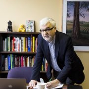 Gordon Fischer at desk