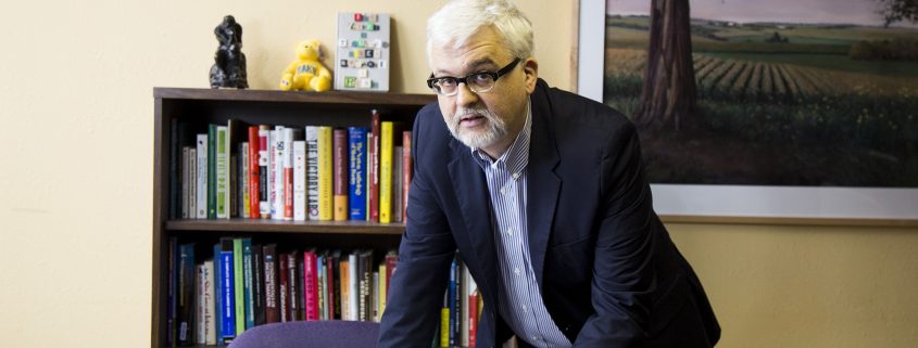 Gordon Fischer at desk