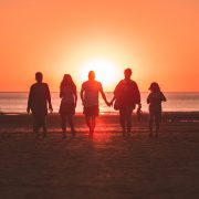 Heirs at law on beach