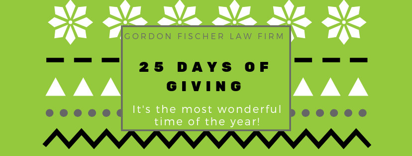 25 days of giving - decemer 2018