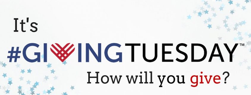 Giving Tuesday How Will You Get