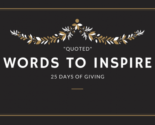 christmas words giving