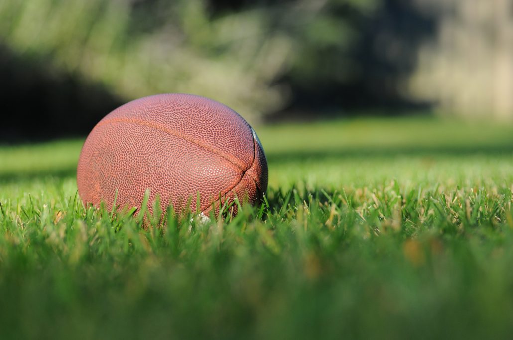 football on field