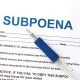 subpoena and pen
