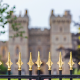 Buckingham Palace with gate