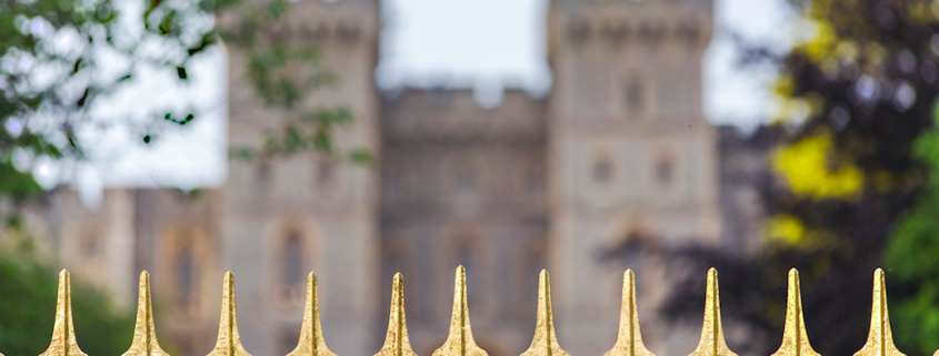 Buckingham Palace with gate