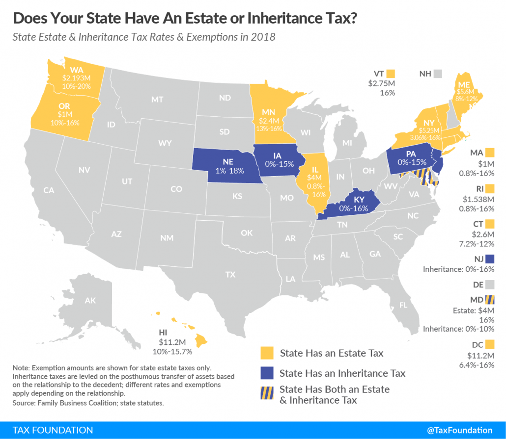 estate tax map