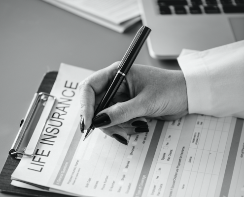Irrevocable life insurance trust clipboard