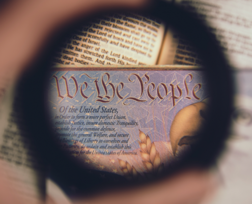 We the people close up