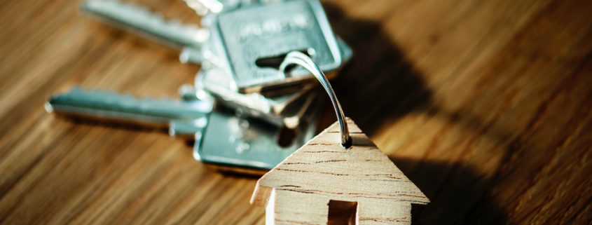 real estate keys to house