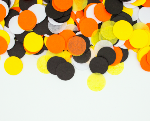 halloween confetti