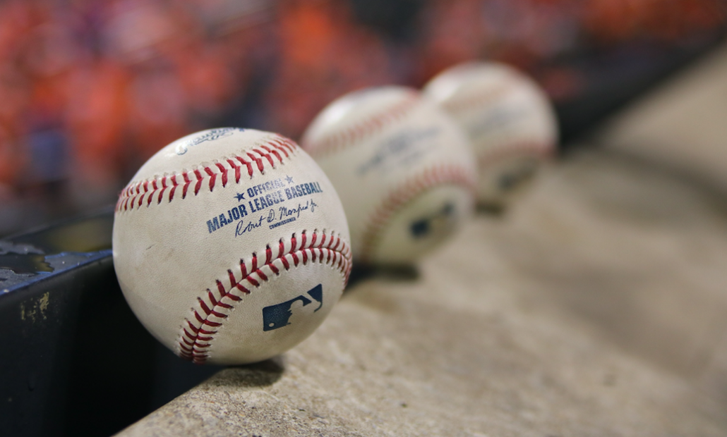 set of 3 baseballs