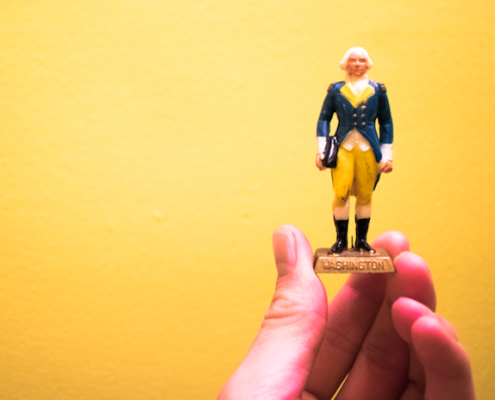 george washington figurine