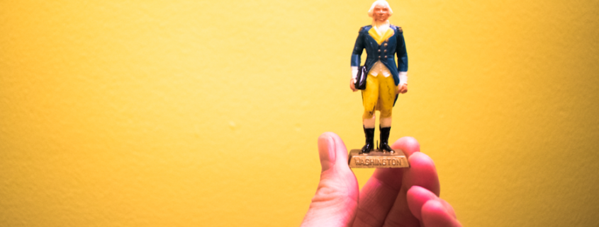 george washington figurine