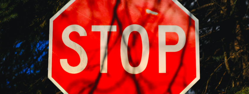 stop sign