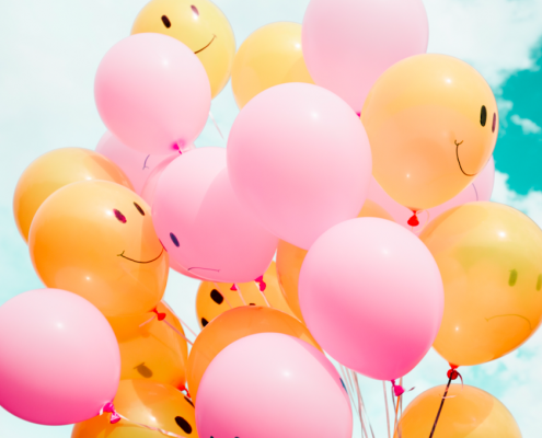april fool's day balloons