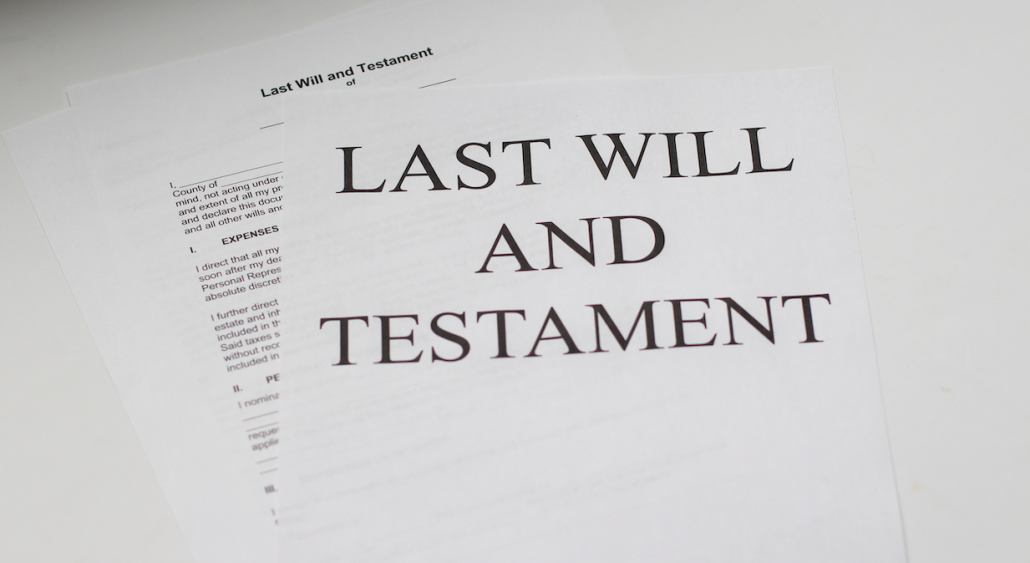 last will and testament