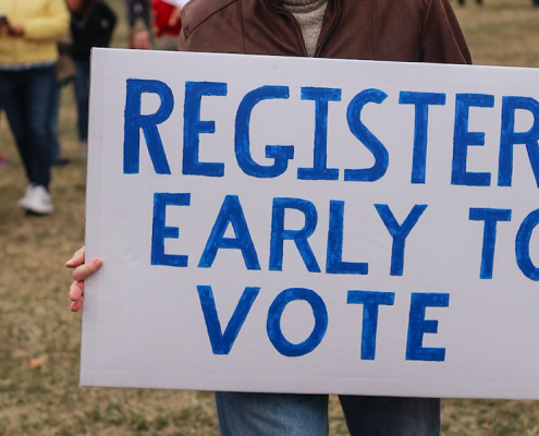 register to vote early