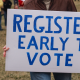 register to vote early