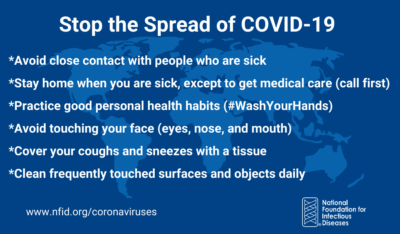 Stop the Spread of COVID-19